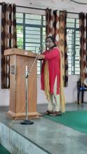 Orientation Program 2022  for class Xl A,B and C, headed by Mrs. P.Malarvizhi Principal I/C   